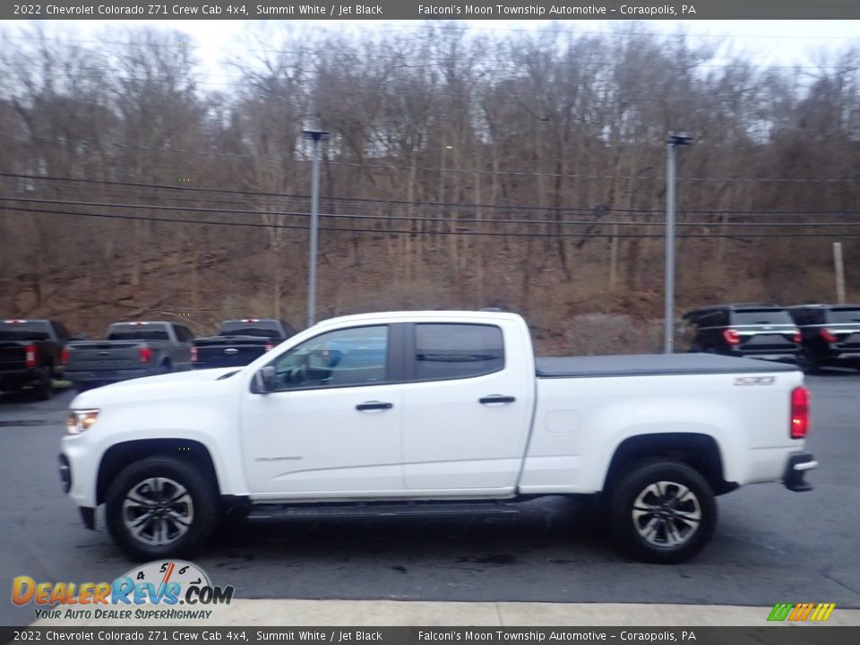 2022 Chevrolet Colorado Z71 Crew Cab 4x4 Summit White / Jet Black Photo #5