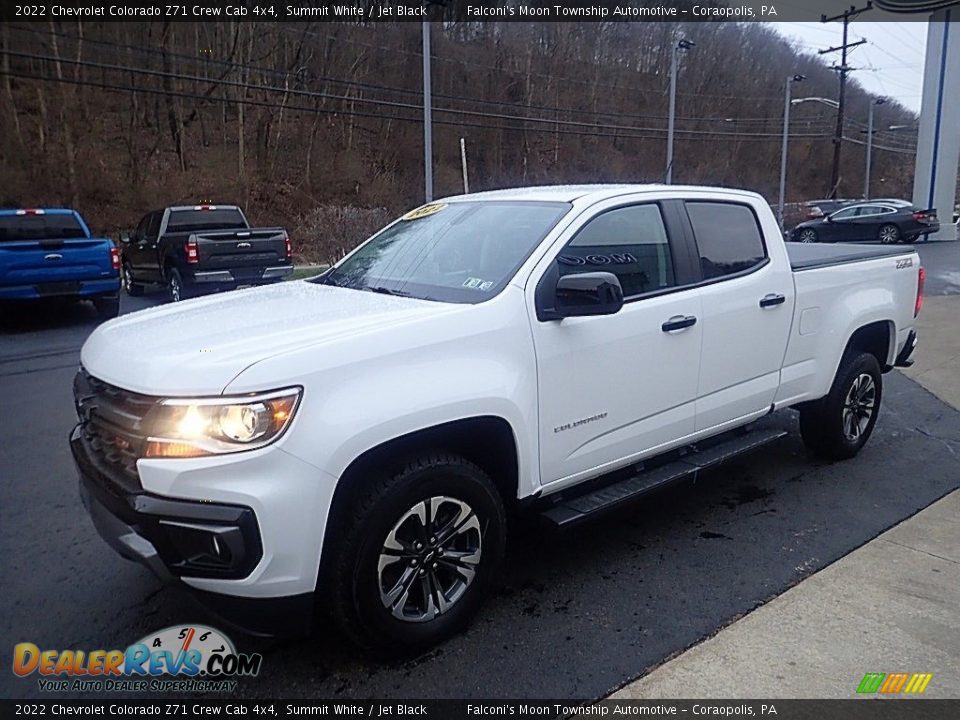 2022 Chevrolet Colorado Z71 Crew Cab 4x4 Summit White / Jet Black Photo #6