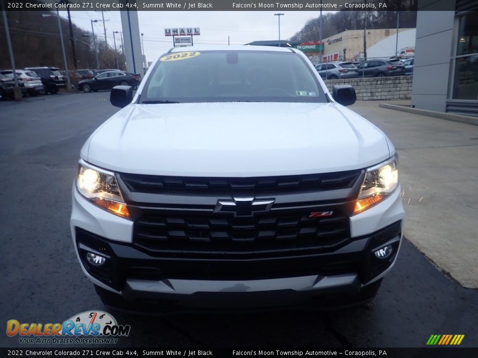 2022 Chevrolet Colorado Z71 Crew Cab 4x4 Summit White / Jet Black Photo #7