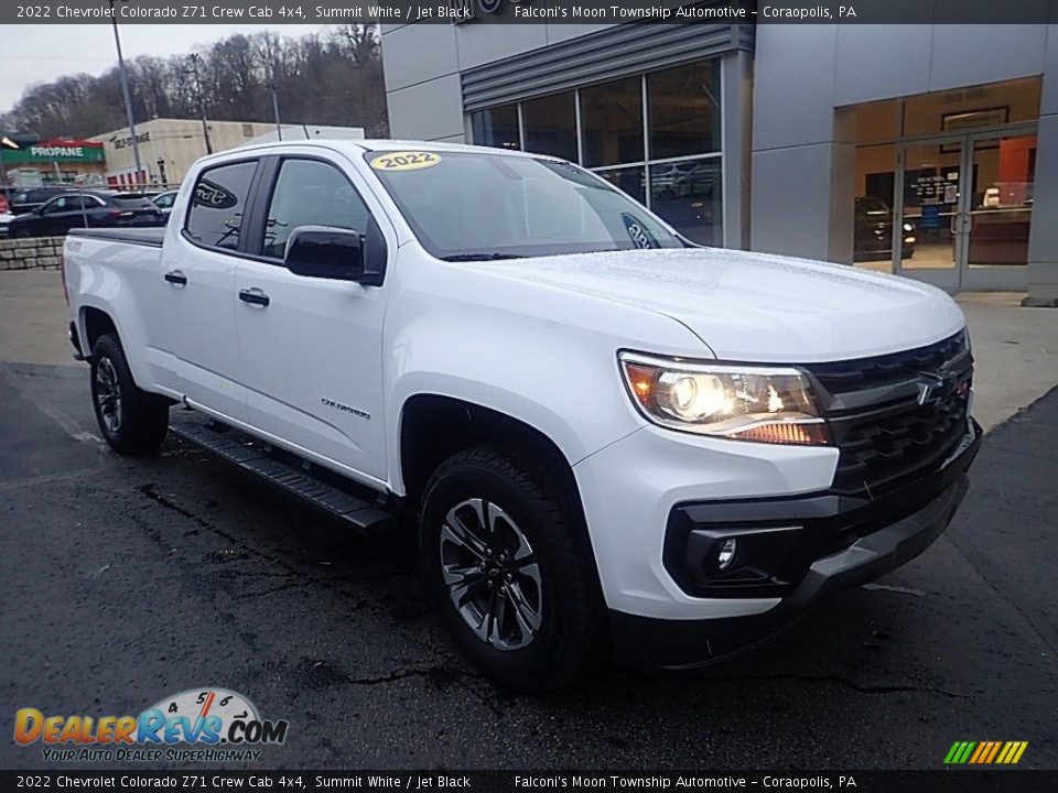 2022 Chevrolet Colorado Z71 Crew Cab 4x4 Summit White / Jet Black Photo #8