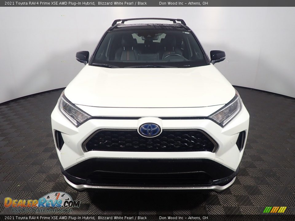 Blizzard White Pearl 2021 Toyota RAV4 Prime XSE AWD Plug-In Hybrid Photo #7
