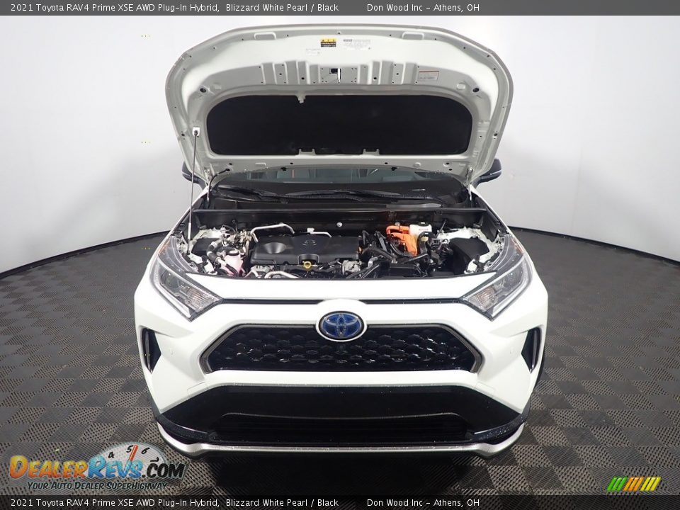 2021 Toyota RAV4 Prime XSE AWD Plug-In Hybrid Blizzard White Pearl / Black Photo #8