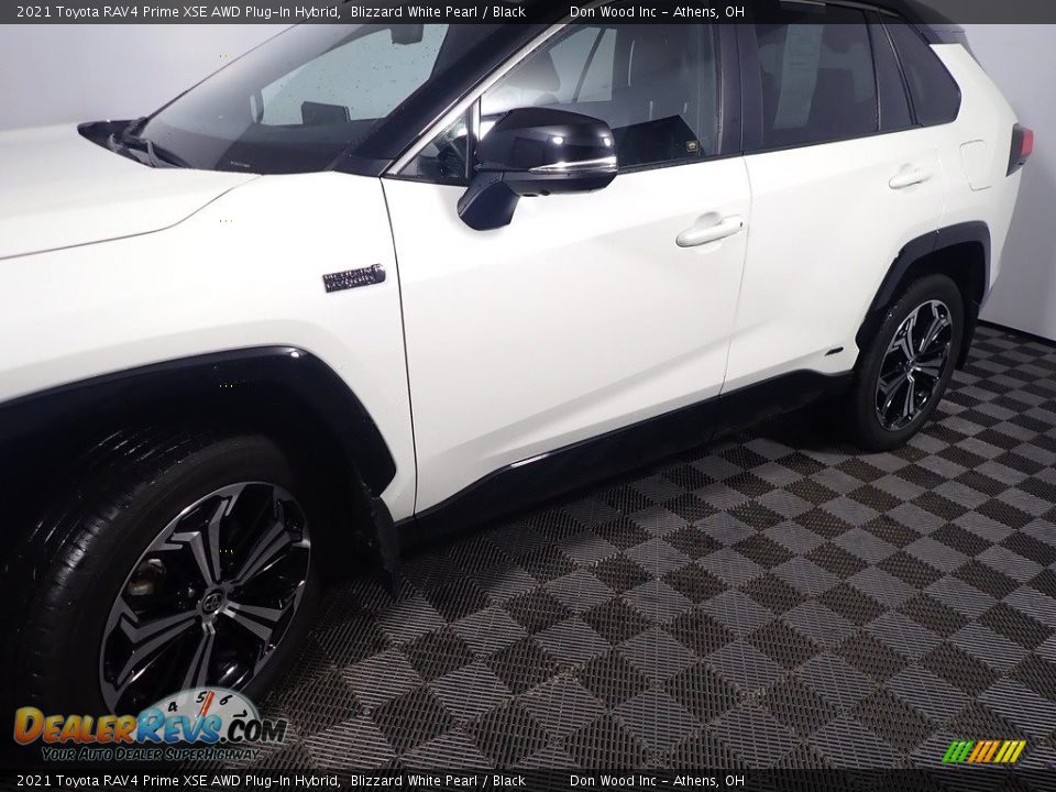 2021 Toyota RAV4 Prime XSE AWD Plug-In Hybrid Blizzard White Pearl / Black Photo #12