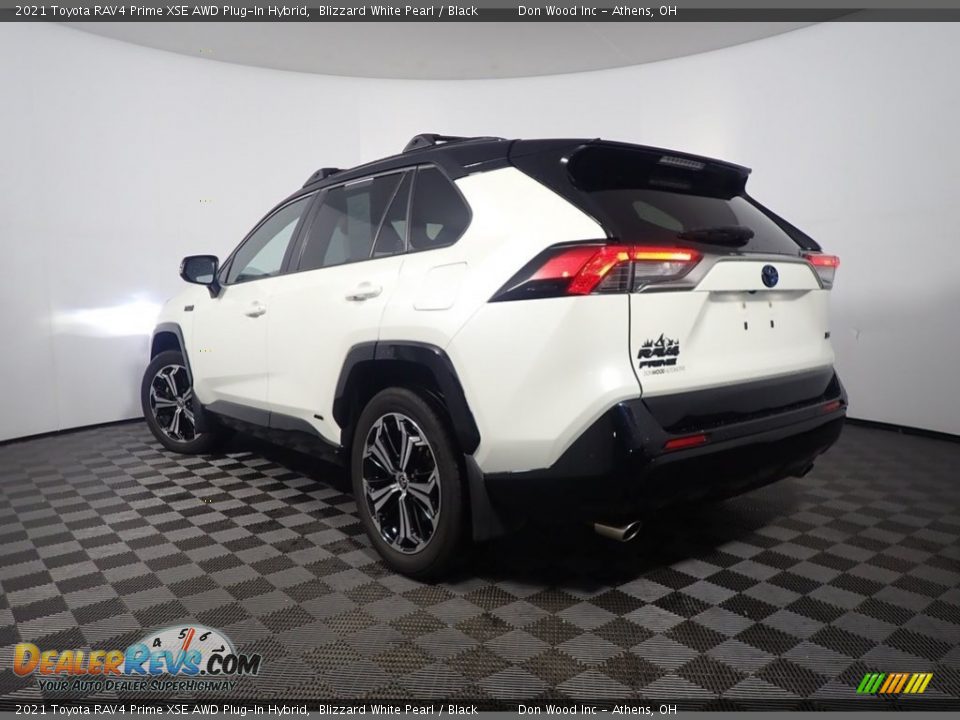 2021 Toyota RAV4 Prime XSE AWD Plug-In Hybrid Blizzard White Pearl / Black Photo #13