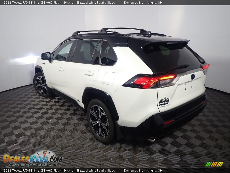 2021 Toyota RAV4 Prime XSE AWD Plug-In Hybrid Blizzard White Pearl / Black Photo #14