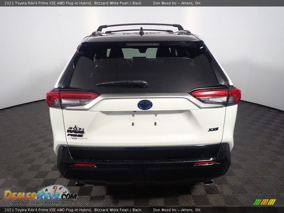 2021 Toyota RAV4 Prime XSE AWD Plug-In Hybrid Blizzard White Pearl / Black Photo #15