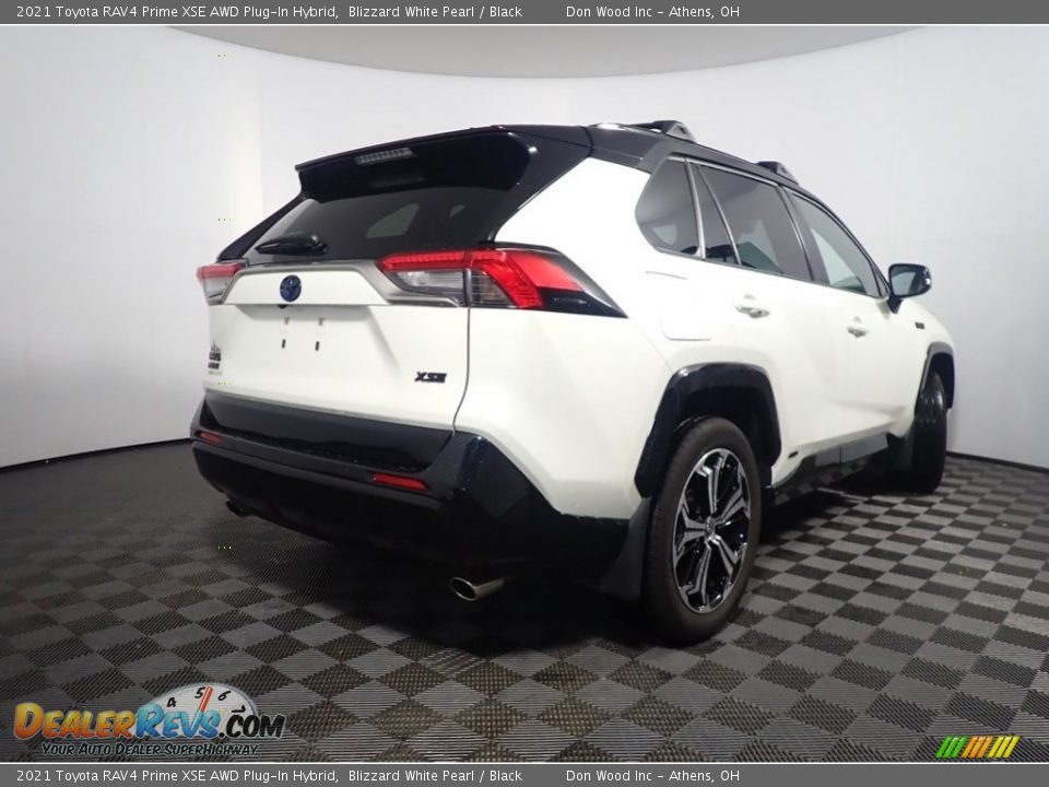 2021 Toyota RAV4 Prime XSE AWD Plug-In Hybrid Blizzard White Pearl / Black Photo #19