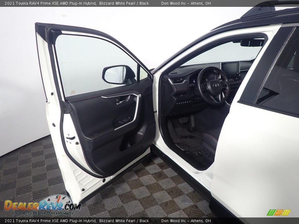 2021 Toyota RAV4 Prime XSE AWD Plug-In Hybrid Blizzard White Pearl / Black Photo #21
