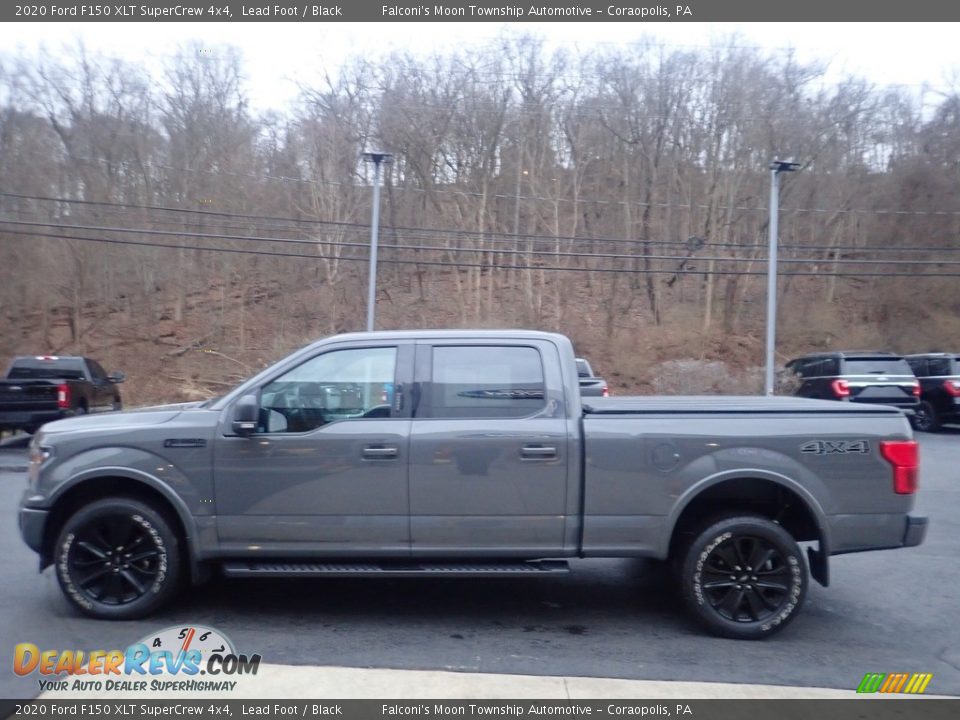 2020 Ford F150 XLT SuperCrew 4x4 Lead Foot / Black Photo #6