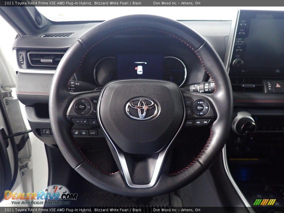 2021 Toyota RAV4 Prime XSE AWD Plug-In Hybrid Steering Wheel Photo #28
