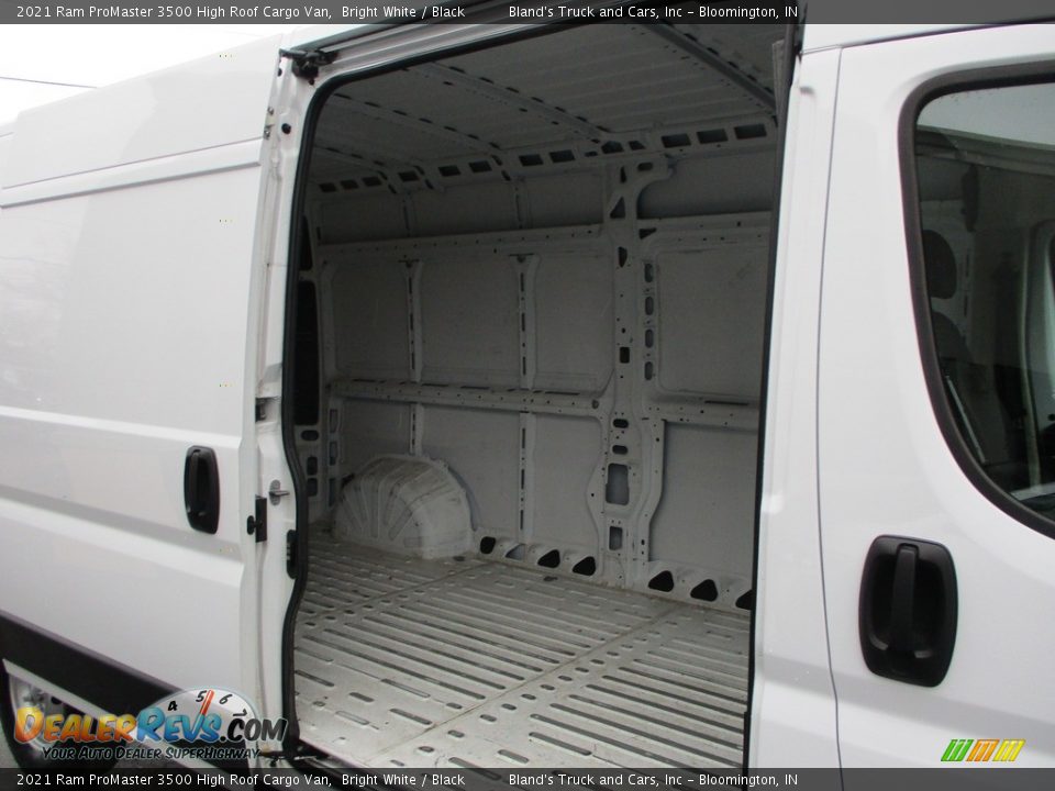 2021 Ram ProMaster 3500 High Roof Cargo Van Bright White / Black Photo #19