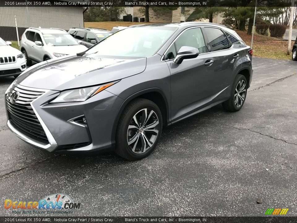 2016 Lexus RX 350 AWD Nebula Gray Pearl / Stratus Gray Photo #2