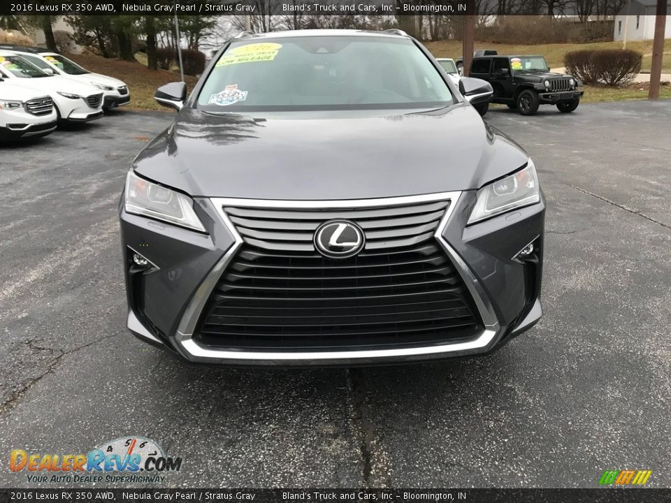 2016 Lexus RX 350 AWD Nebula Gray Pearl / Stratus Gray Photo #3