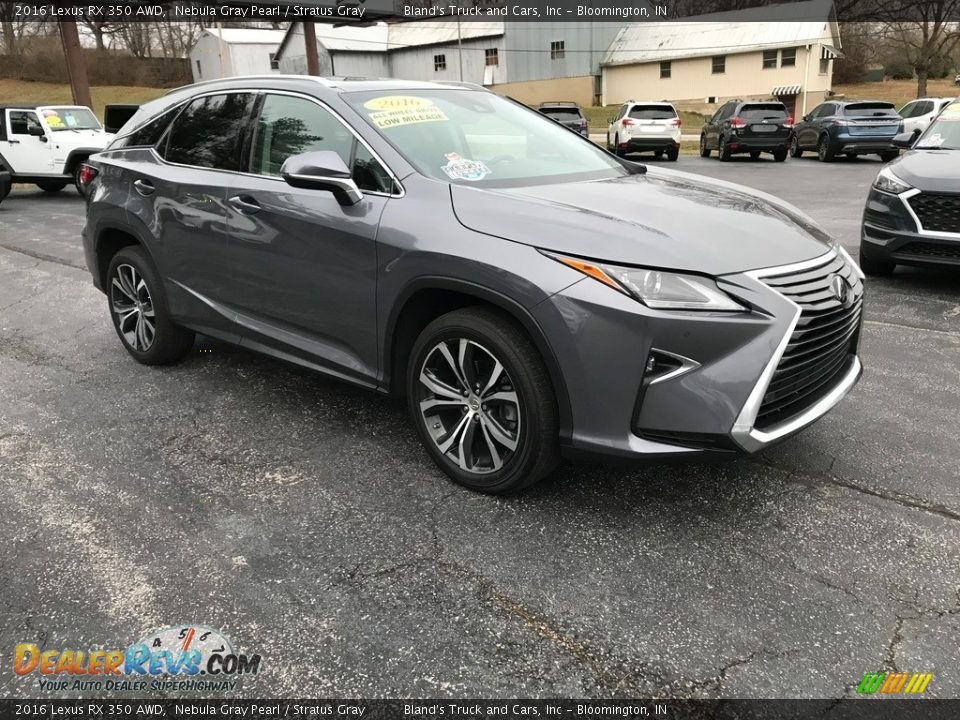 2016 Lexus RX 350 AWD Nebula Gray Pearl / Stratus Gray Photo #4