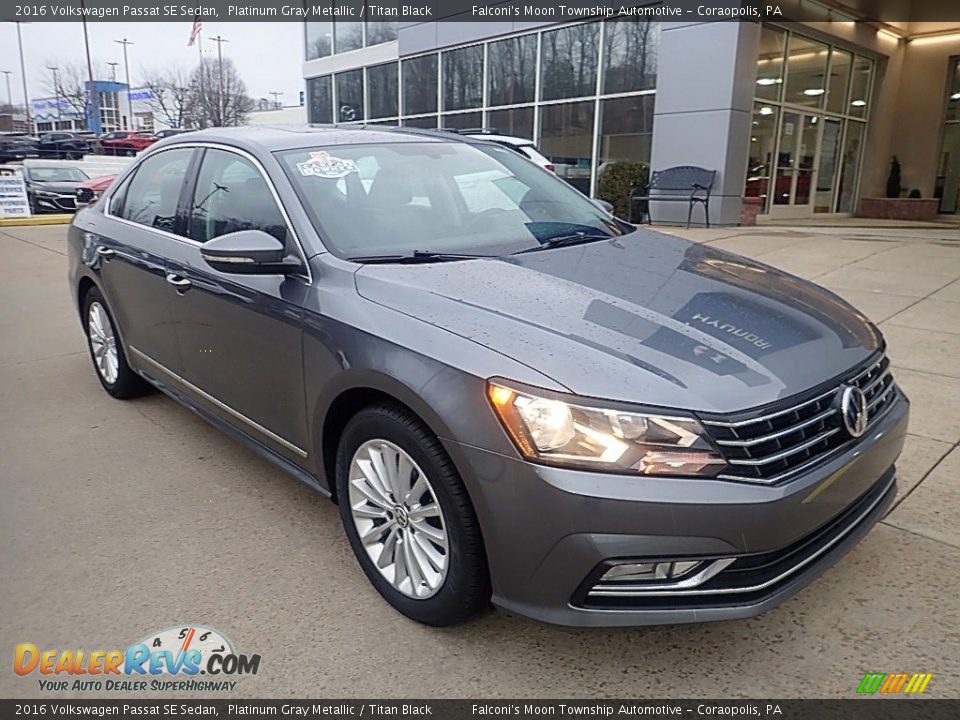 Platinum Gray Metallic 2016 Volkswagen Passat SE Sedan Photo #9