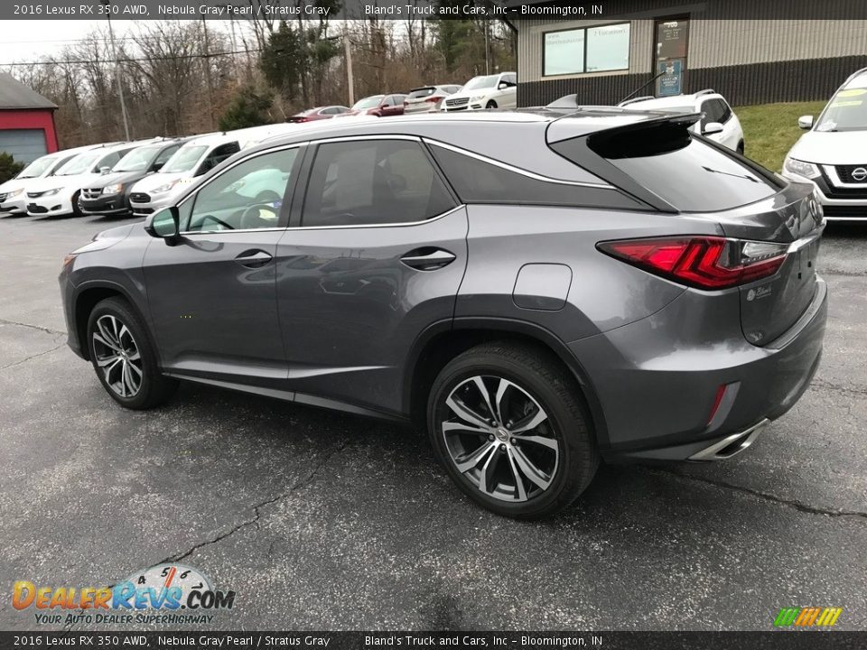 2016 Lexus RX 350 AWD Nebula Gray Pearl / Stratus Gray Photo #10