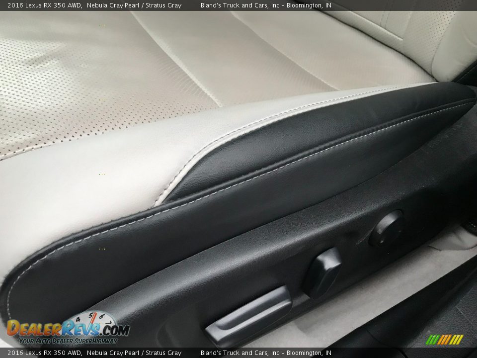 2016 Lexus RX 350 AWD Nebula Gray Pearl / Stratus Gray Photo #13