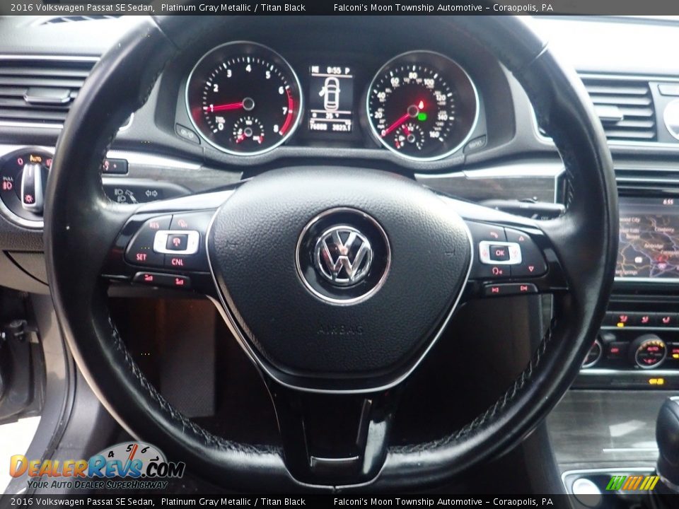 2016 Volkswagen Passat SE Sedan Steering Wheel Photo #23