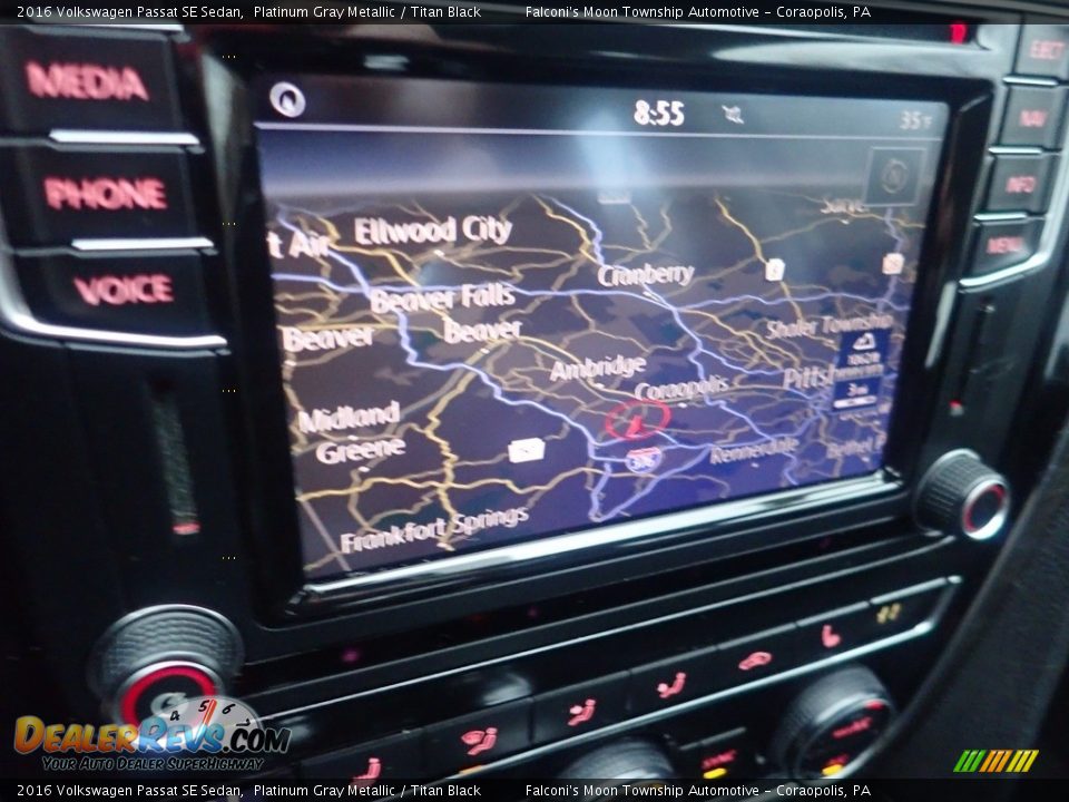 Navigation of 2016 Volkswagen Passat SE Sedan Photo #25