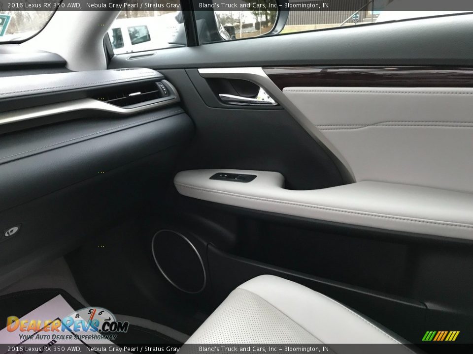 2016 Lexus RX 350 AWD Nebula Gray Pearl / Stratus Gray Photo #35
