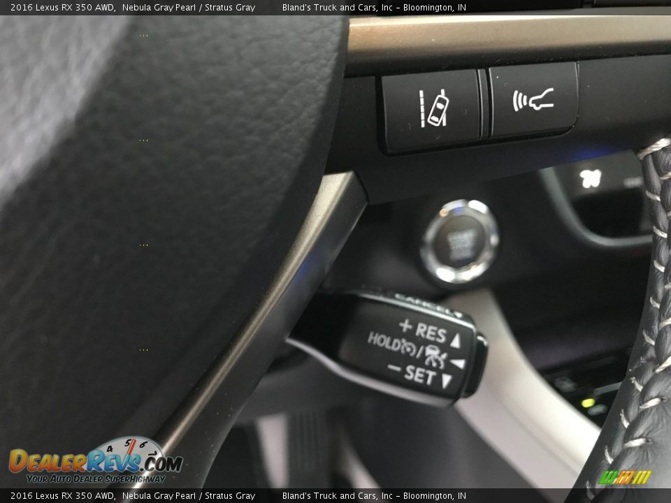 2016 Lexus RX 350 AWD Nebula Gray Pearl / Stratus Gray Photo #36
