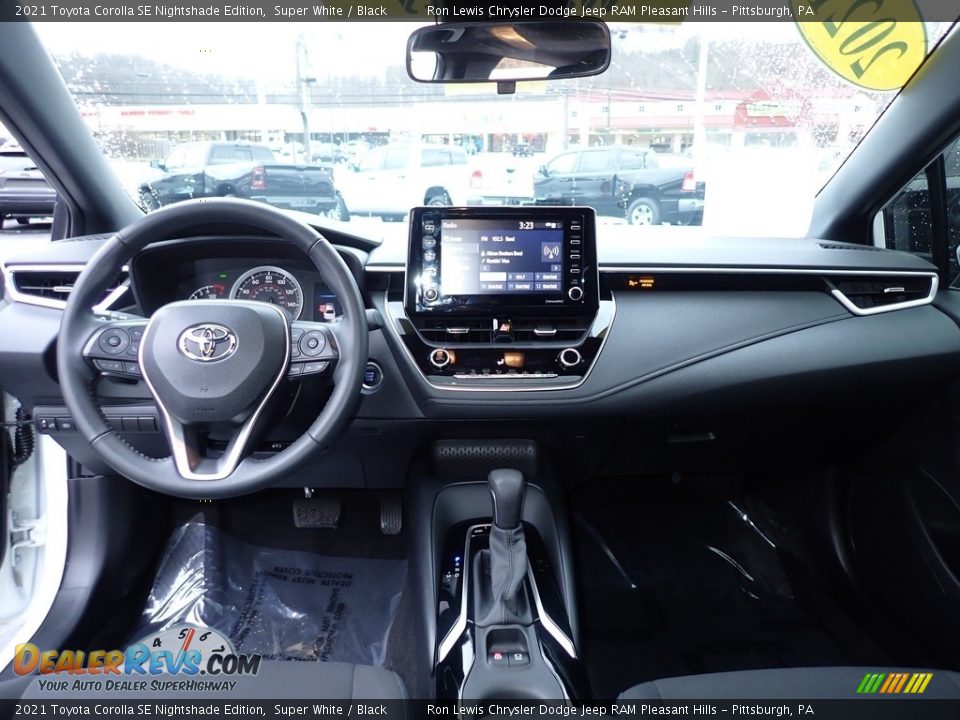 Dashboard of 2021 Toyota Corolla SE Nightshade Edition Photo #13