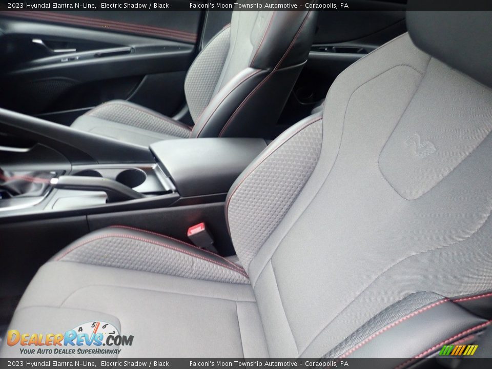 Front Seat of 2023 Hyundai Elantra N-Line Photo #16