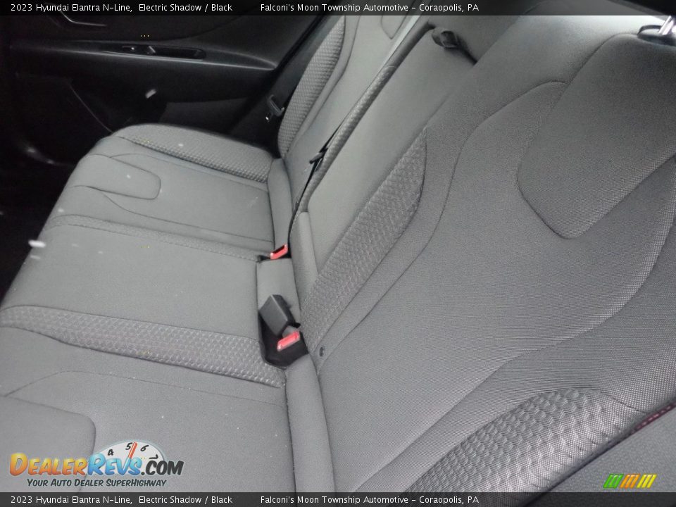 Rear Seat of 2023 Hyundai Elantra N-Line Photo #17