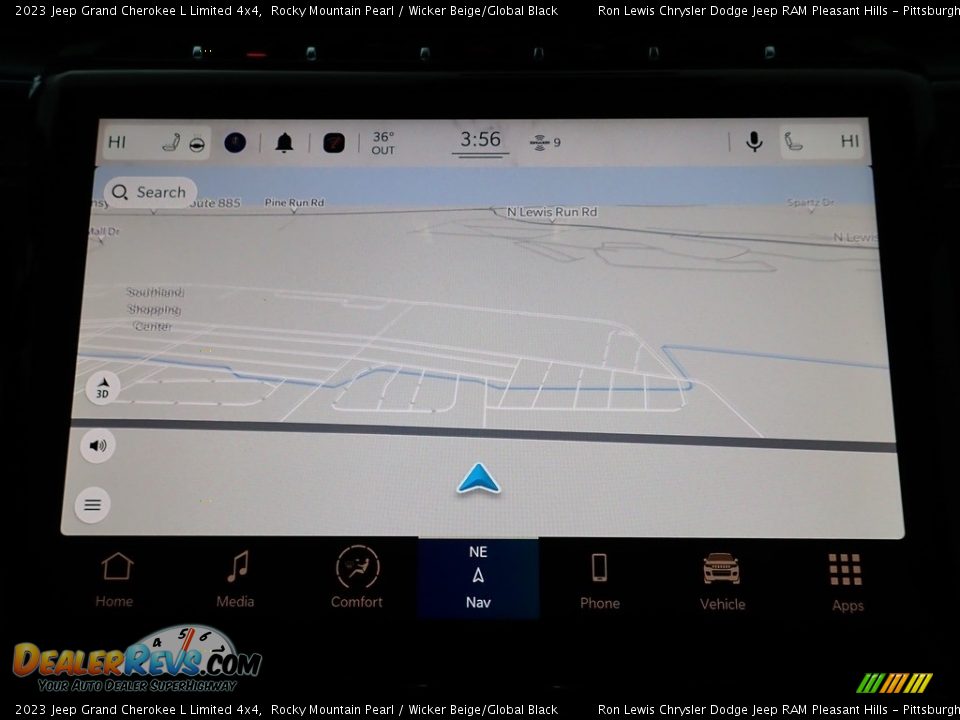 Navigation of 2023 Jeep Grand Cherokee L Limited 4x4 Photo #18
