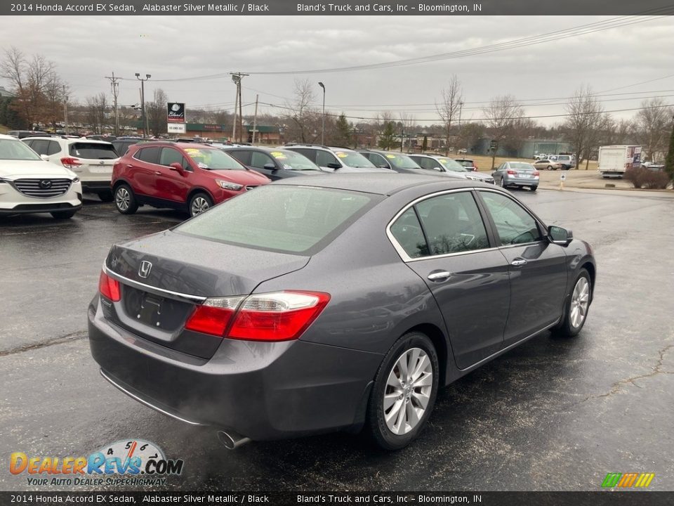 2014 Honda Accord EX Sedan Alabaster Silver Metallic / Black Photo #5