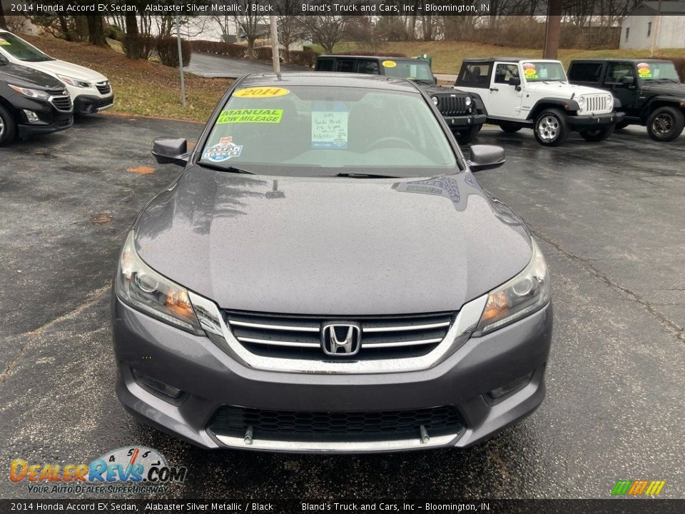 2014 Honda Accord EX Sedan Alabaster Silver Metallic / Black Photo #7