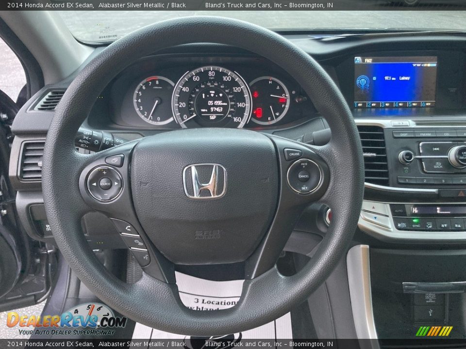 2014 Honda Accord EX Sedan Steering Wheel Photo #11