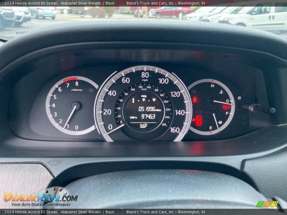 2014 Honda Accord EX Sedan Gauges Photo #14