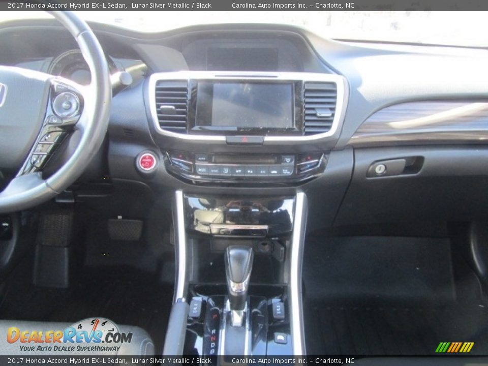 2017 Honda Accord Hybrid EX-L Sedan Lunar Silver Metallic / Black Photo #15