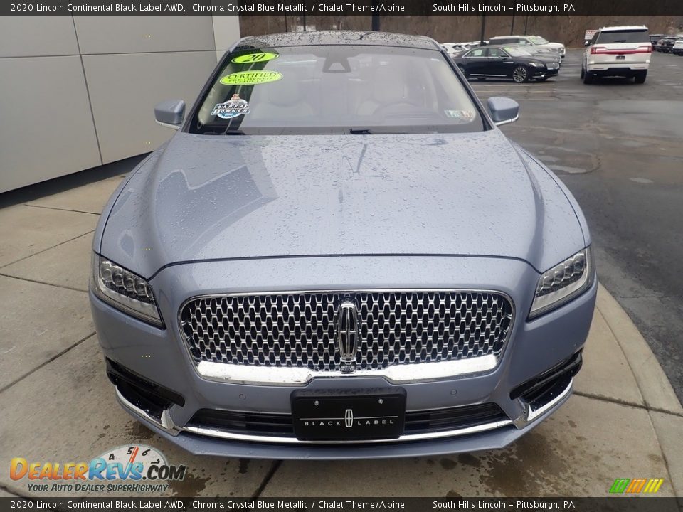 Chroma Crystal Blue Metallic 2020 Lincoln Continental Black Label AWD Photo #9