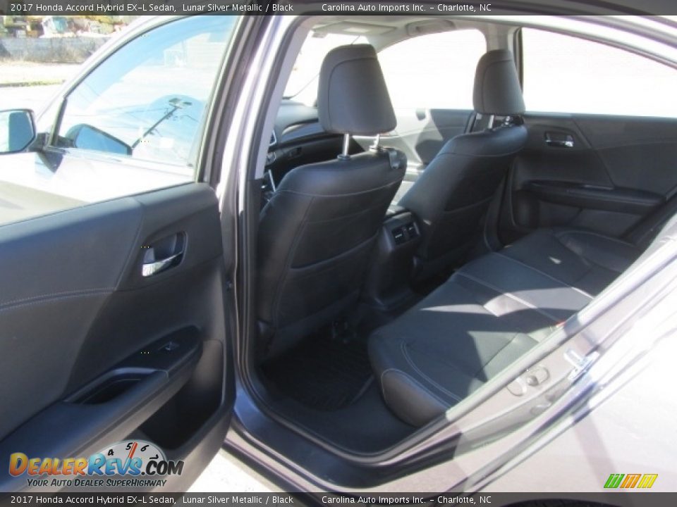 2017 Honda Accord Hybrid EX-L Sedan Lunar Silver Metallic / Black Photo #19