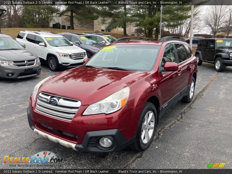 2013 Subaru Outback 2.5i Limited Venetian Red Pearl / Off Black Leather Photo #2