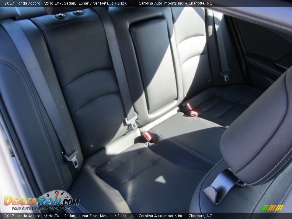 2017 Honda Accord Hybrid EX-L Sedan Lunar Silver Metallic / Black Photo #24