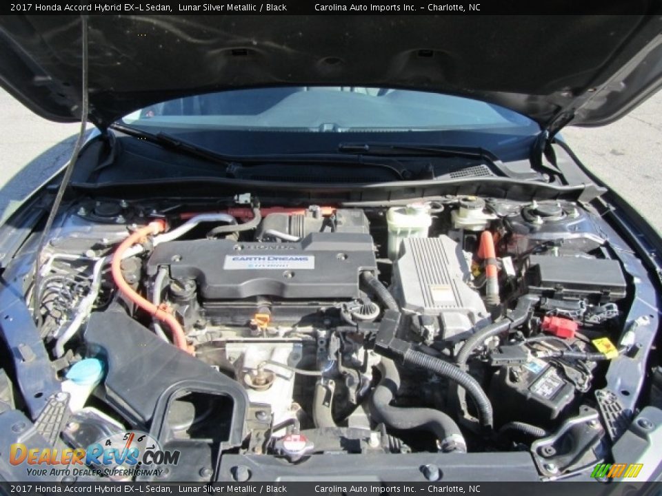 2017 Honda Accord Hybrid EX-L Sedan Lunar Silver Metallic / Black Photo #25