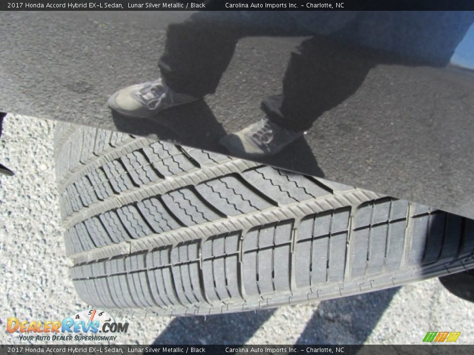 2017 Honda Accord Hybrid EX-L Sedan Lunar Silver Metallic / Black Photo #26