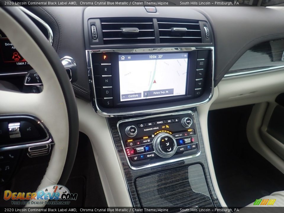 Controls of 2020 Lincoln Continental Black Label AWD Photo #22