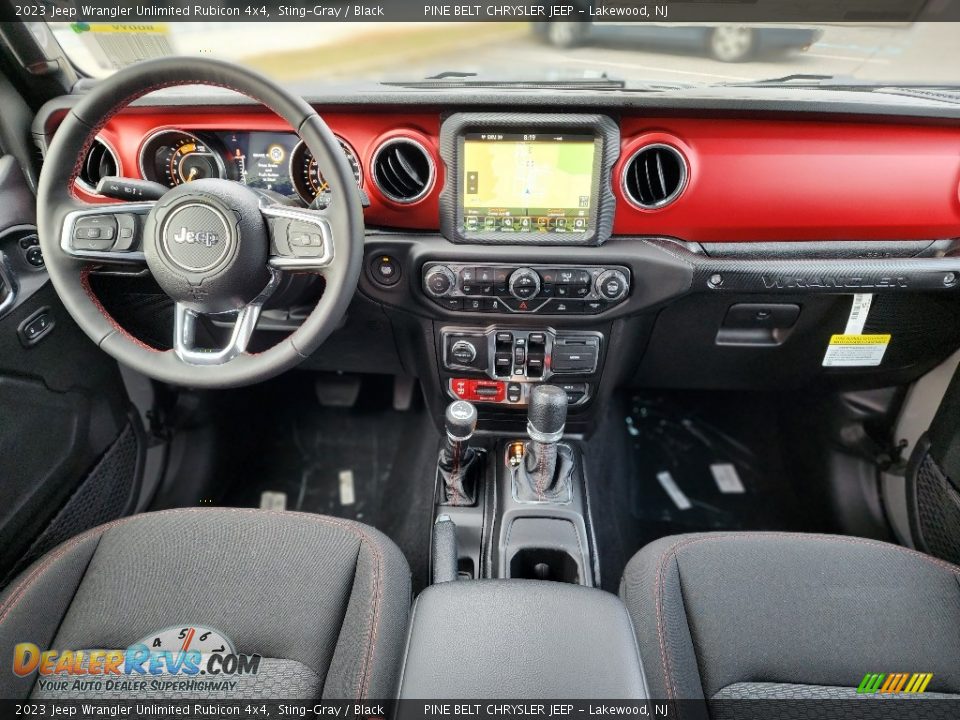 Dashboard of 2023 Jeep Wrangler Unlimited Rubicon 4x4 Photo #9