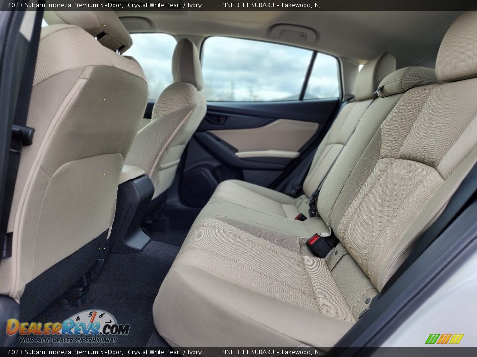 Rear Seat of 2023 Subaru Impreza Premium 5-Door Photo #7