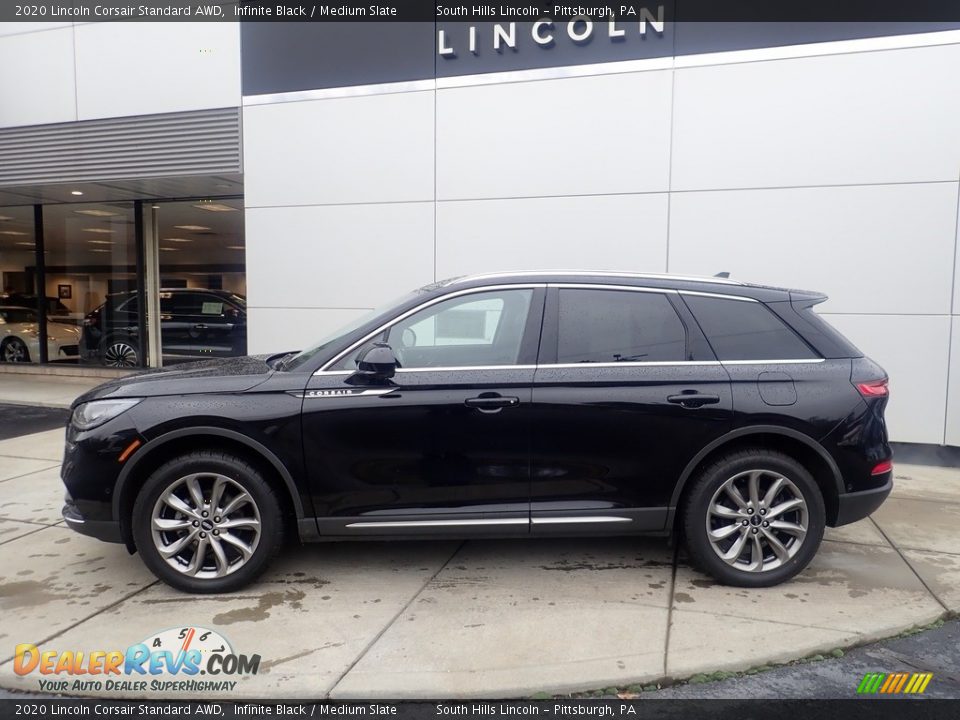 Infinite Black 2020 Lincoln Corsair Standard AWD Photo #2