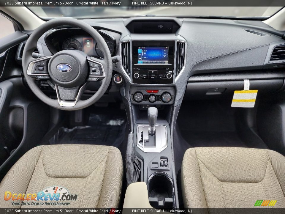 Ivory Interior - 2023 Subaru Impreza Premium 5-Door Photo #9