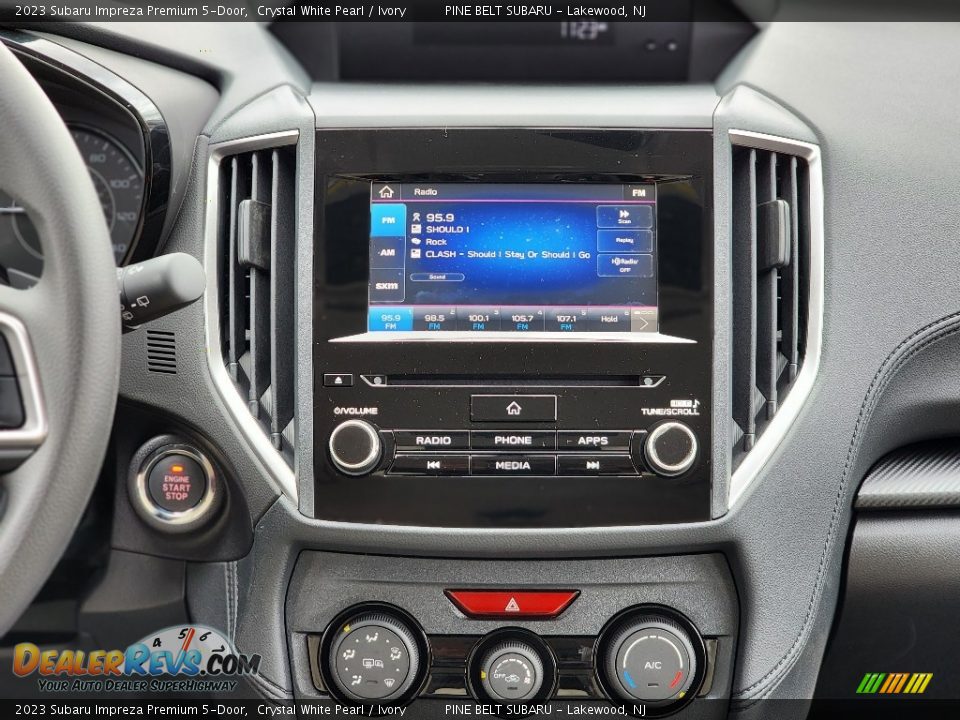 Controls of 2023 Subaru Impreza Premium 5-Door Photo #10