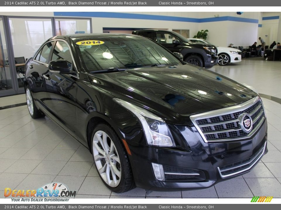 Front 3/4 View of 2014 Cadillac ATS 2.0L Turbo AWD Photo #4