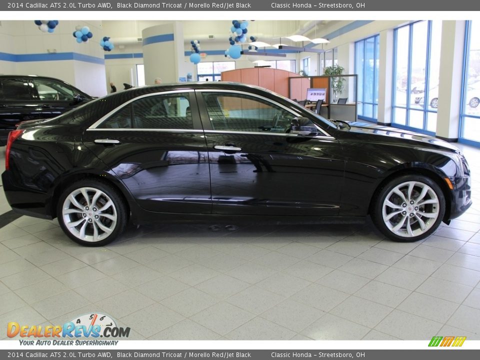 Black Diamond Tricoat 2014 Cadillac ATS 2.0L Turbo AWD Photo #6