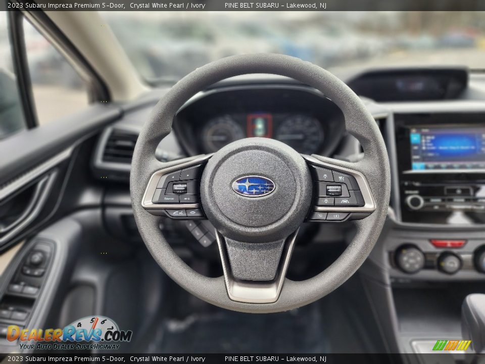 2023 Subaru Impreza Premium 5-Door Steering Wheel Photo #13