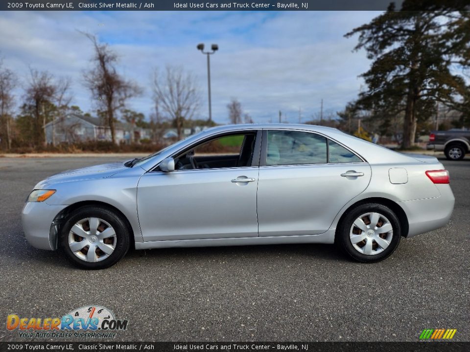 2009 Toyota Camry LE Classic Silver Metallic / Ash Photo #3